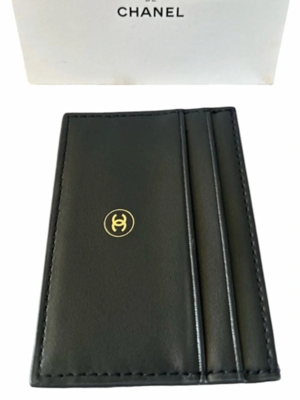 CHANEL cardholder bleu